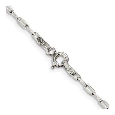 Sterling Silver 2mm Elongated Open Cable Chain – view 3