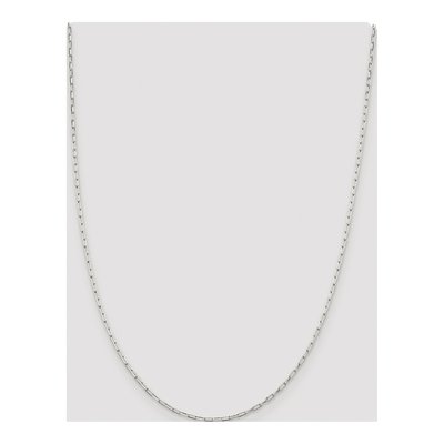 Sterling Silver 2mm Elongated Open Cable Chain – view 4