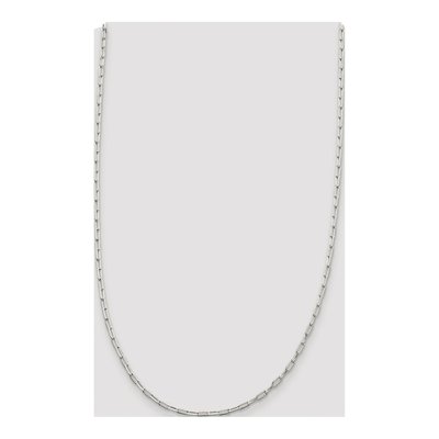 Sterling Silver 2mm Elongated Open Cable Chain – view 4