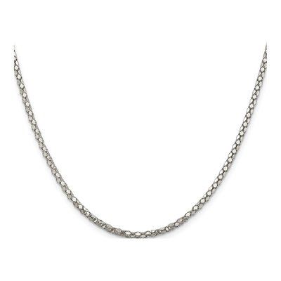 Sterling Silver 2.5mm Popcorn Chain – view 2