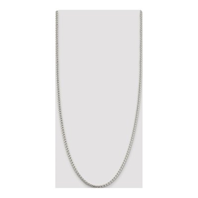 Sterling Silver 3.6mm Round Box Chain – view 4