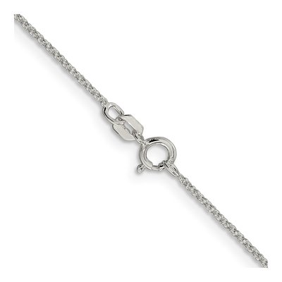 Sterling Silver 1.1mm Rolo Chain – view 3