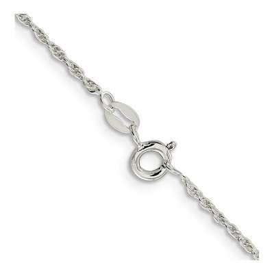 Sterling Silver 1.6mm Rope Chain – view 3