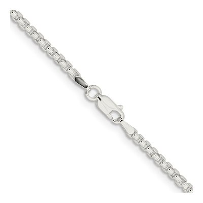 Sterling Silver 2.6mm Round Box Chain – view 3