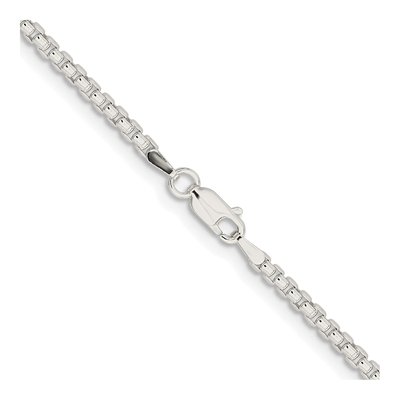 Sterling Silver 2.6mm Round Box Chain – view 3