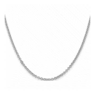 Sterling Silver 2.8mm Rolo Chain – view 3