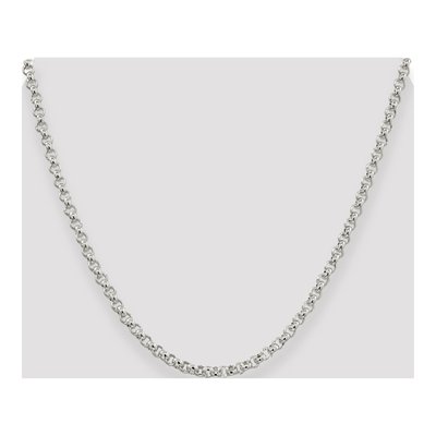 Sterling Silver 3mm Square Wheat Chain – view 4
