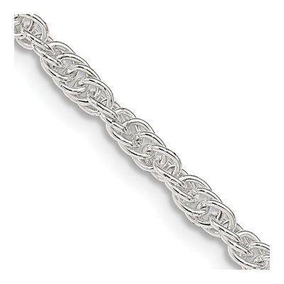 Sterling Silver 2.75mm Rope Chain