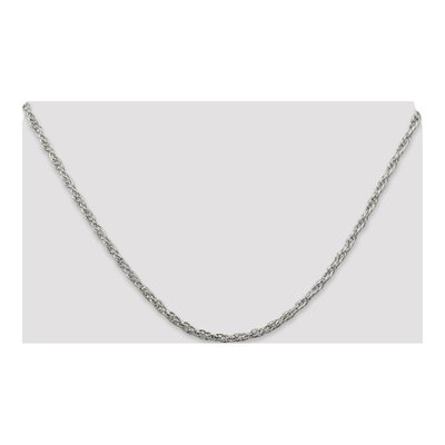 Sterling Silver 2.5mm Rope Chain – view 4