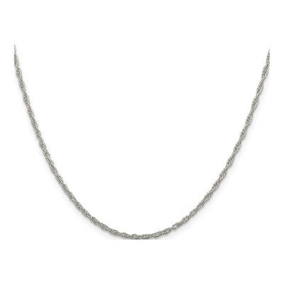 Sterling Silver 1.95mm Rope Chain – view 2