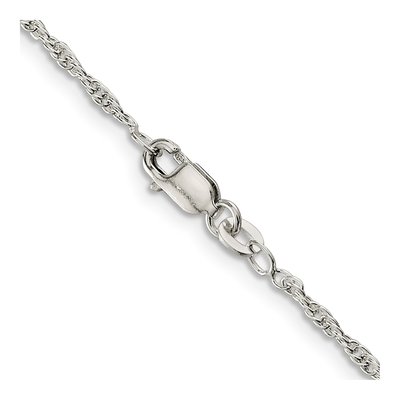 Sterling Silver 1.95mm Rope Chain – view 3