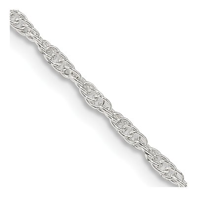 Sterling Silver 1.95mm Rope Chain