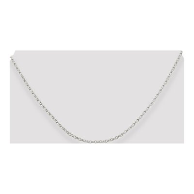 Sterling Silver 1.6mm Oval Rolo Chain – view 4