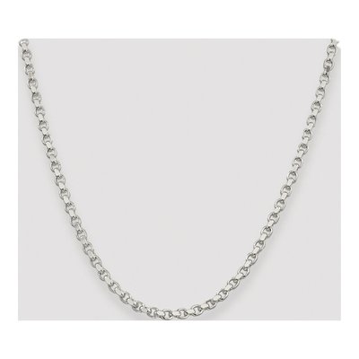 Sterling Silver 4mm Diamond-Cut Rolo Chain – view 4