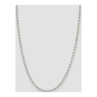 Sterling Silver 4mm Diamond-Cut Rolo Chain – view 4