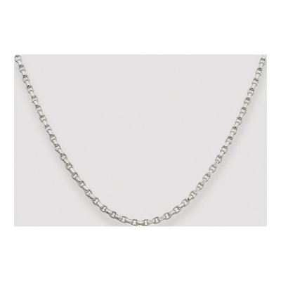 Sterling Silver 3.5mm Diamond-Cut Rolo Chain – view 4