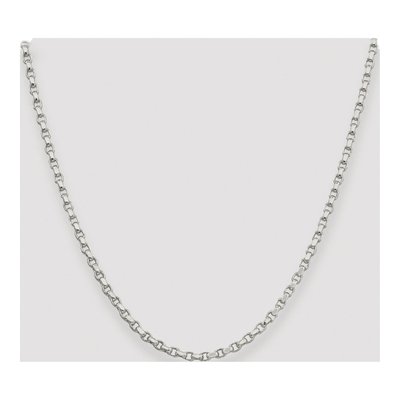Sterling Silver 3.5mm Diamond-Cut Rolo Chain – view 4