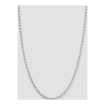 Sterling Silver 3.5mm Diamond-Cut Rolo Chain – view 4
