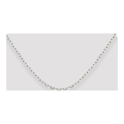 Sterling Silver 2.75mm Elongated Open Cable Chain – view 4