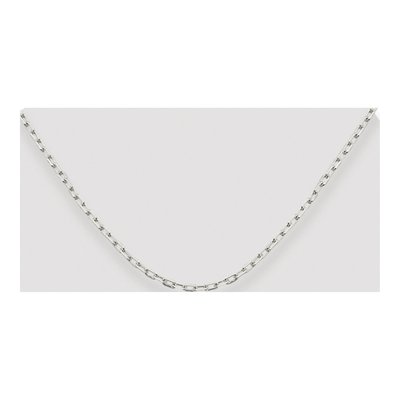 Sterling Silver 2.75mm Elongated Open Cable Chain – view 4