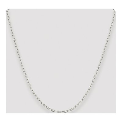 Sterling Silver 2.75mm Elongated Open Cable Chain – view 4