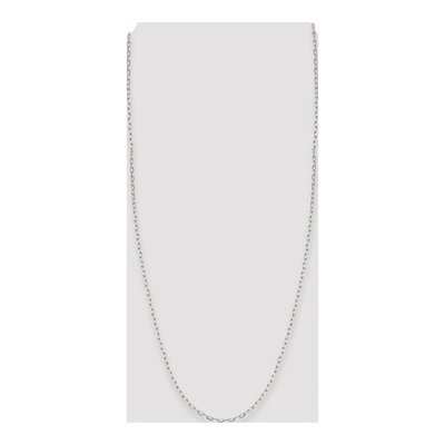 Sterling Silver 2.75mm Elongated Open Cable Chain – view 4