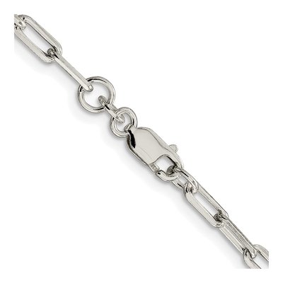 Sterling Silver 3.25mm Elongated Open Cable Chain – view 3
