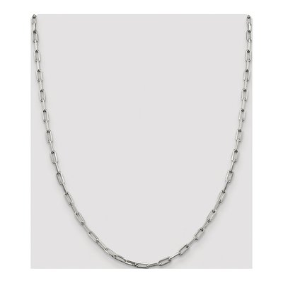 Sterling Silver 3.25mm Elongated Open Cable Chain – view 4