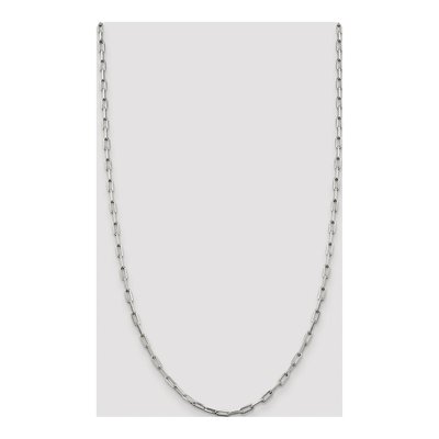 Sterling Silver 3.25mm Elongated Open Cable Chain – view 4