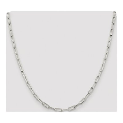 Sterling Silver 4.25mm Elongated Open Cable Chain – view 4