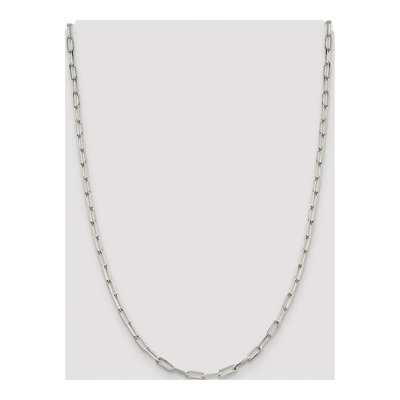 Sterling Silver 4.25mm Elongated Open Cable Chain – view 4