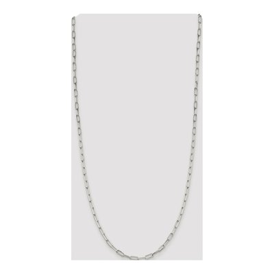Sterling Silver 4.25mm Elongated Open Cable Chain – view 4