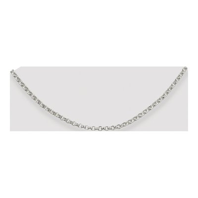 Sterling Silver 4mm Rolo Chain – view 4