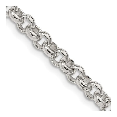 Sterling Silver 5mm Rolo Chain