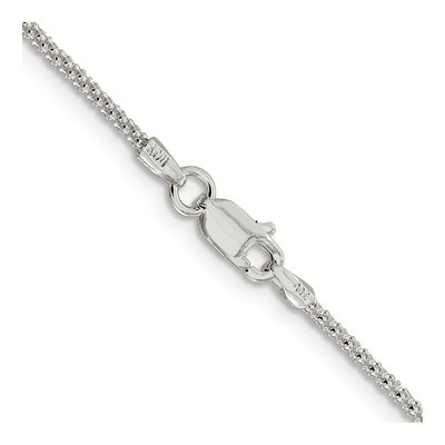 Sterling Silver 1.6mm Corona Chain – view 3