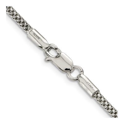 Sterling Silver 2.4mm Corona Chain – view 3