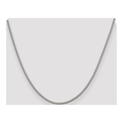 Sterling Silver 2.4mm Corona Chain – view 4