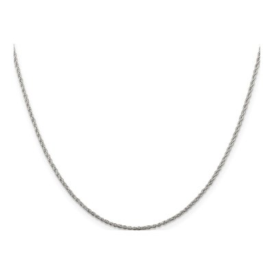 Sterling Silver 1.3mm Rope Chain – view 2
