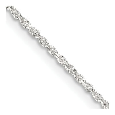 Sterling Silver 1.3mm Rope Chain