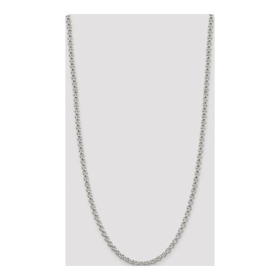 Sterling Silver 5mm Rolo Chain – view 4