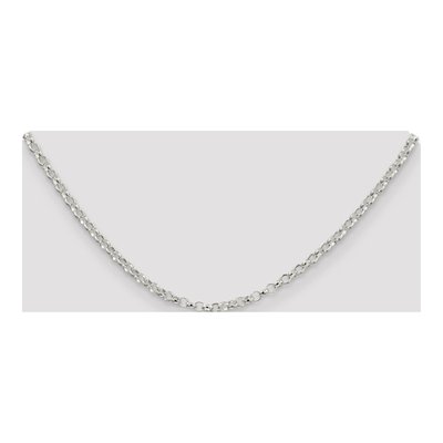 Sterling Silver 3.5mm Rolo Chain – view 4
