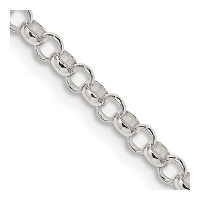 Sterling Silver 3.5mm Rolo Chain