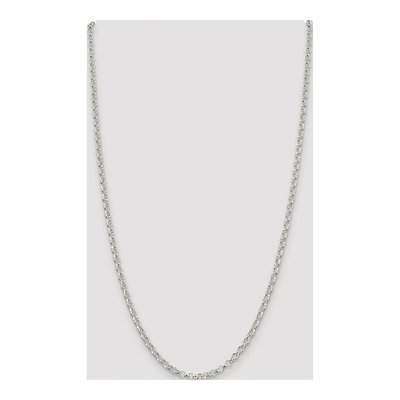 Sterling Silver 3.5mm Rolo Chain – view 4