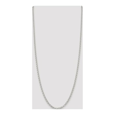 Sterling Silver 3.5mm Rolo Chain – view 4