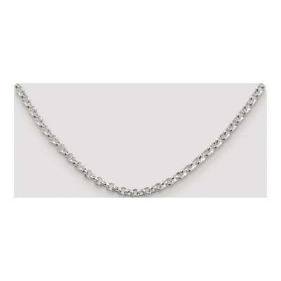 Sterling Silver 4.6mm Rolo Chain – view 4