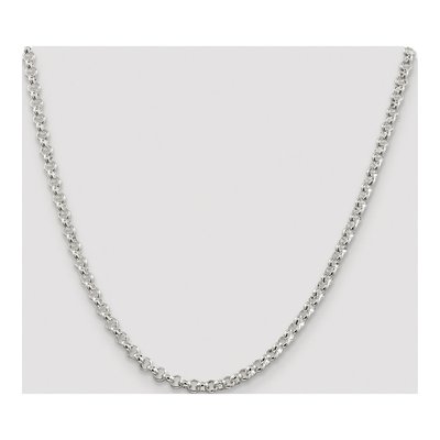 Sterling Silver 4.6mm Rolo Chain – view 4