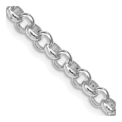 Sterling Silver 4.6mm Rolo Chain