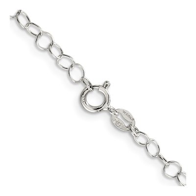 Sterling Silver 3.5mm Fancy Cable Chain – view 3