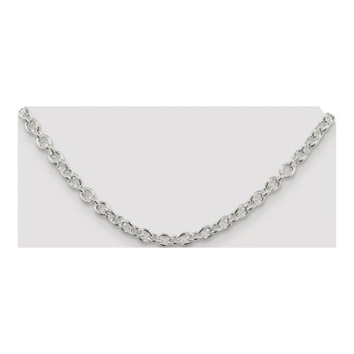 Sterling Silver 6.1mm Cable Chain – view 4