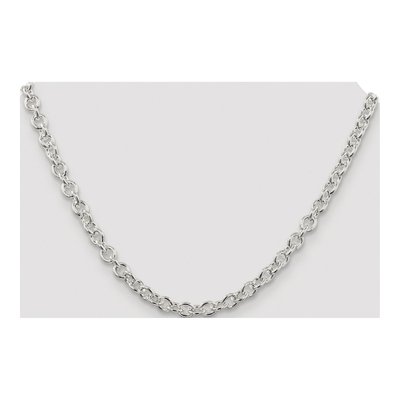 Sterling Silver 6.1mm Cable Chain – view 4